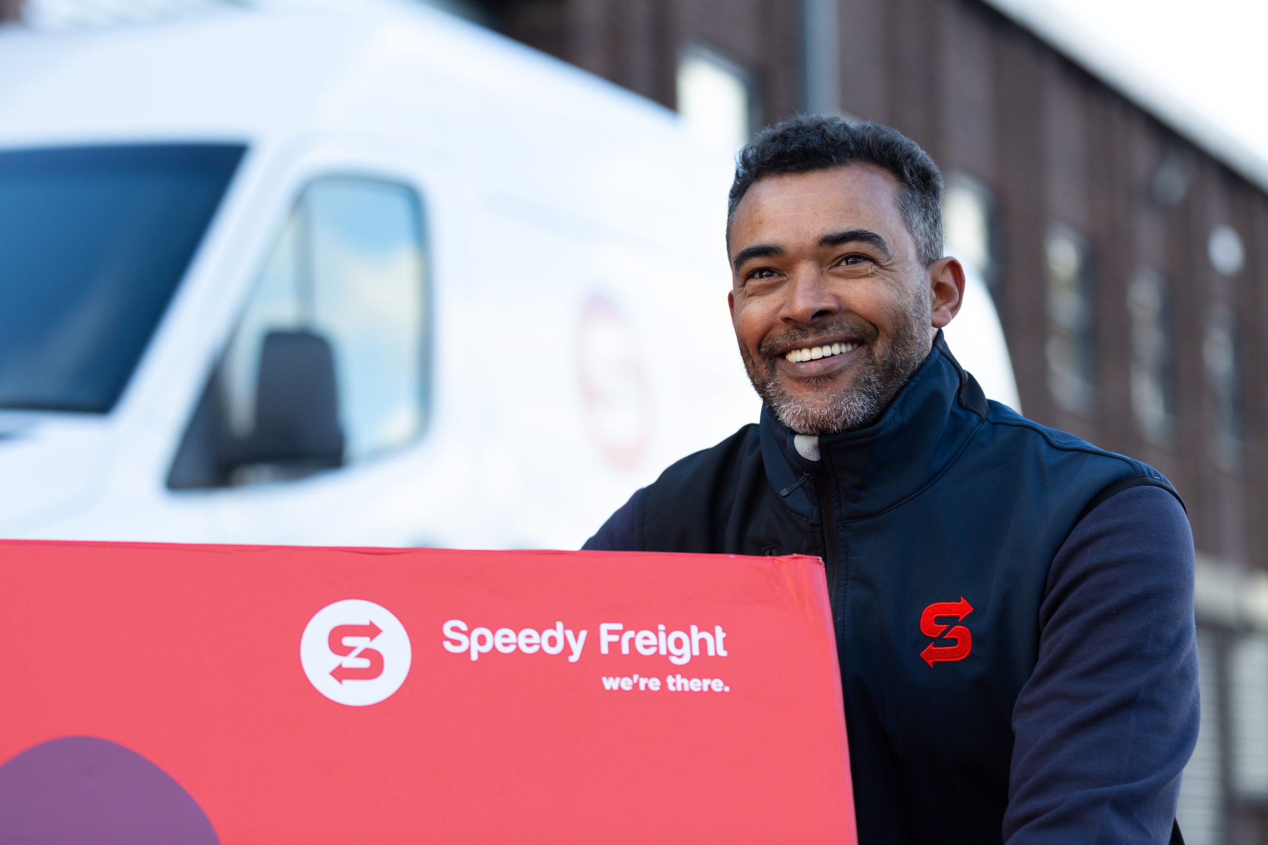Speedy Freight Same Day Delivery Driver.